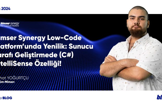 Bimser Synergy Low-Code Platform’unda Yenilik: Sunucu Tarafı Geliştirmede (C#) IntelliSense Özelliği!