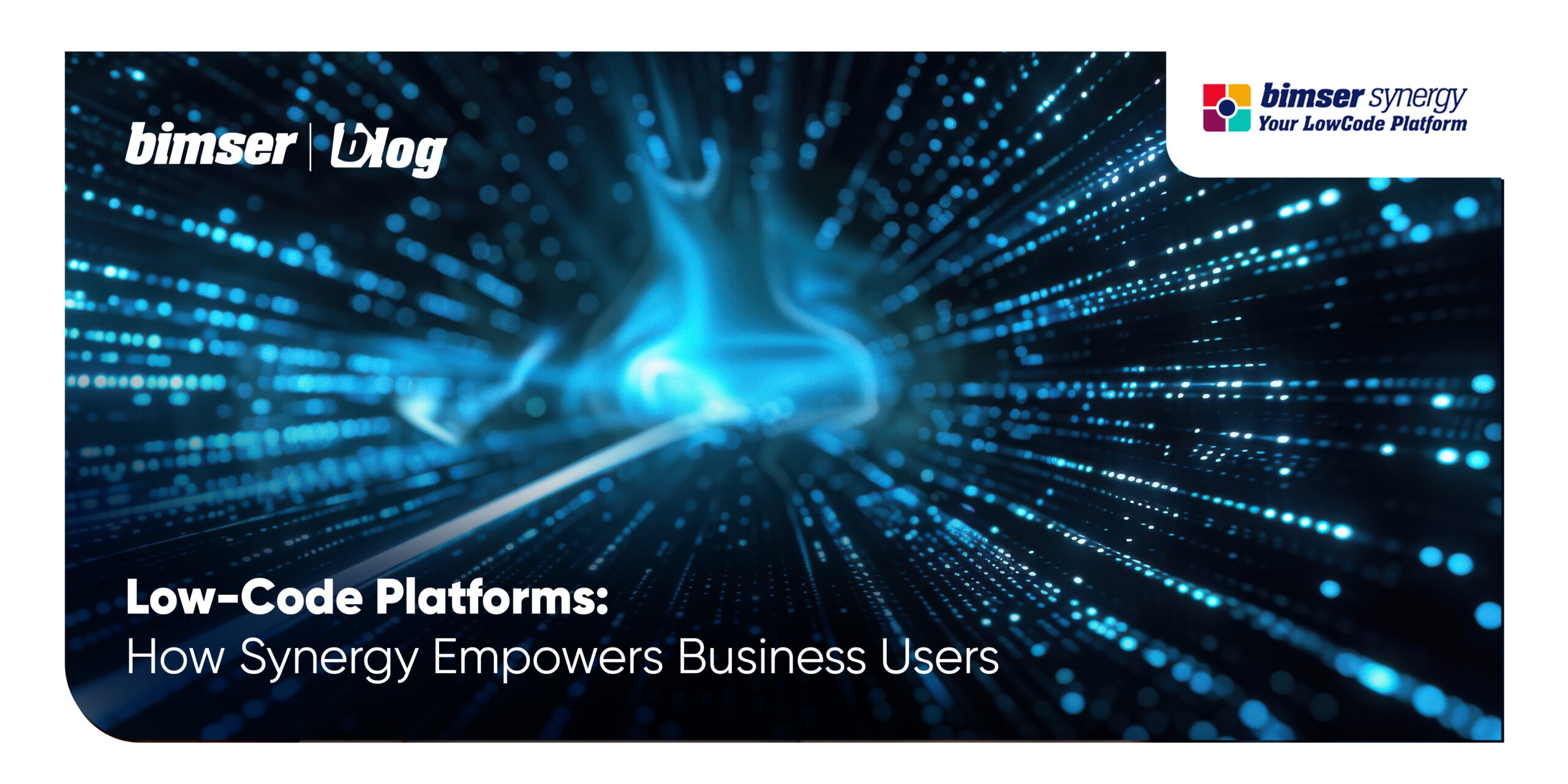 Empowering Business Teams with Synergy: Build Applications Without Writing Code
