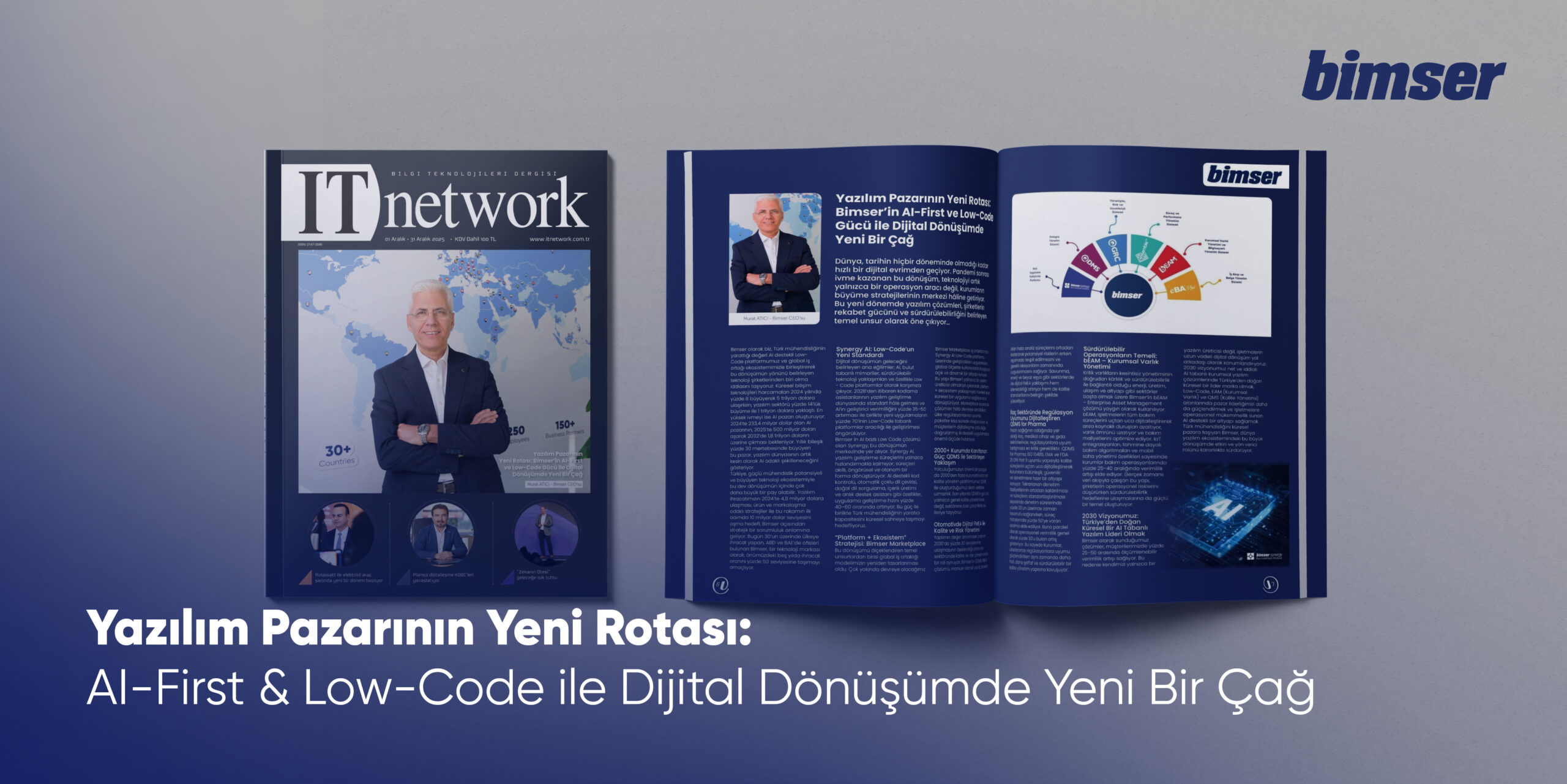 Bimser, IT Network Dergisi Aralık 2025 Sayısında